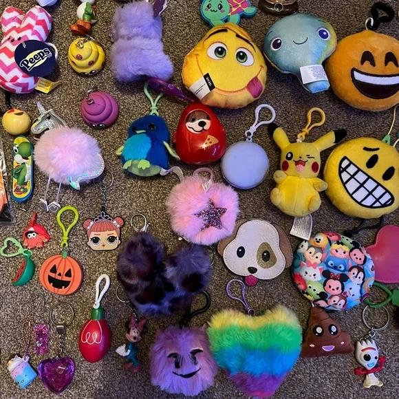 Bundle Of Kids Keychains